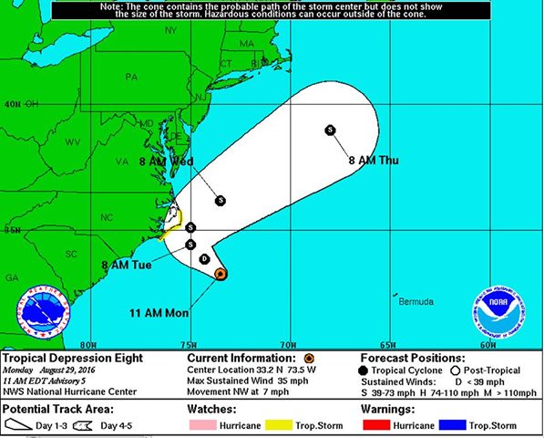 08/29/2016 | Coast Guard Urges Caution In Coming Days With Tropical ...