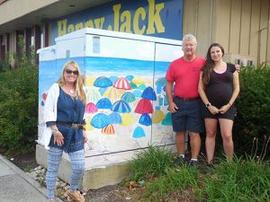 Local Artist Paints Utility Box On Philadelphia Avenue