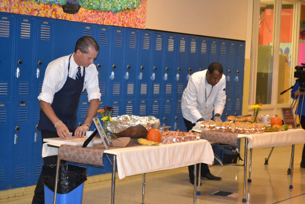 10/31/2016 | Pocomoke Middle School Hosts Friendly Lunch Challenge