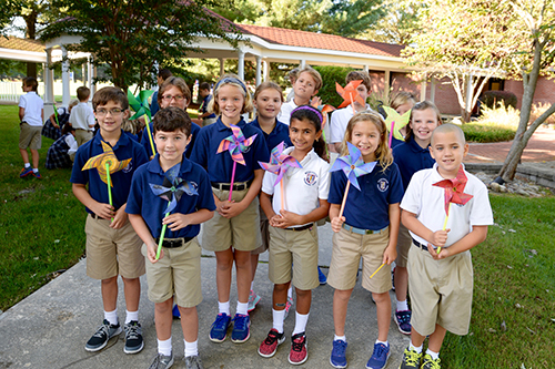 09/28/2017 | Worcester Prep Lower School Students Decorate Pinwheels In ...