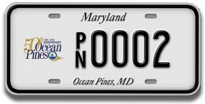 OP Anniversary License Plates To Benefit Police