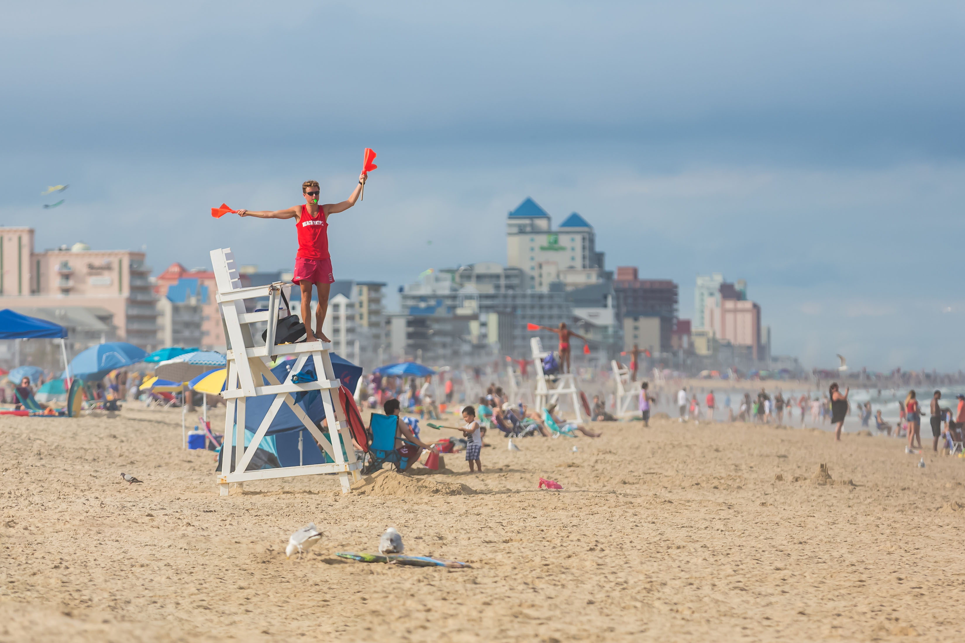 08232018 Oc Beach Patrol Issues Reminders As Coverage Dips News Ocean City Md 