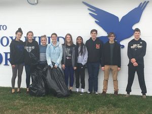 Decatur Atlantic Outreach Group Participate In Grounds Clean Up