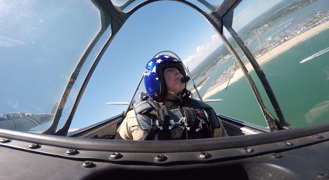 Fly with GEICO skytypers over Ocean City