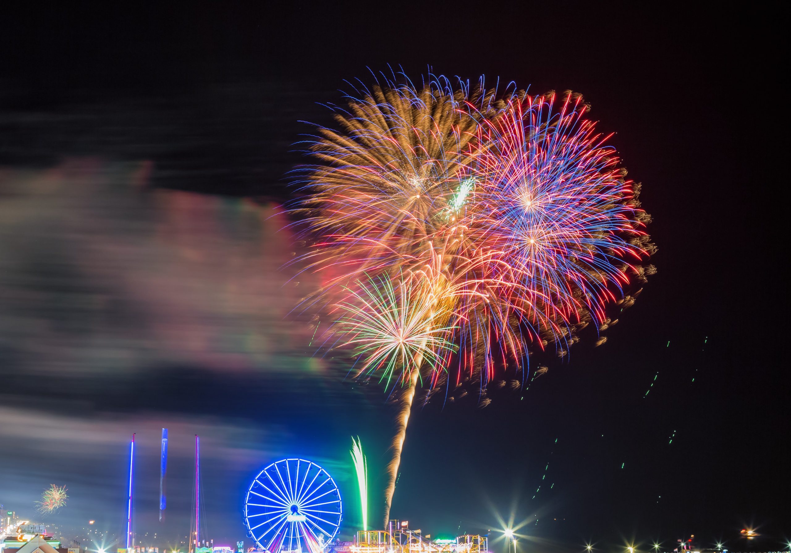 Ocean City features fireworks in downtown and Northside Park