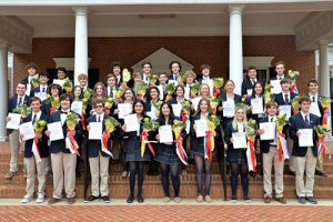 Honor Society Inducts 36 New Members At Worcester Prep