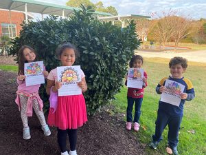 OC Elementary Kindergarteners Discuss Thankfulness