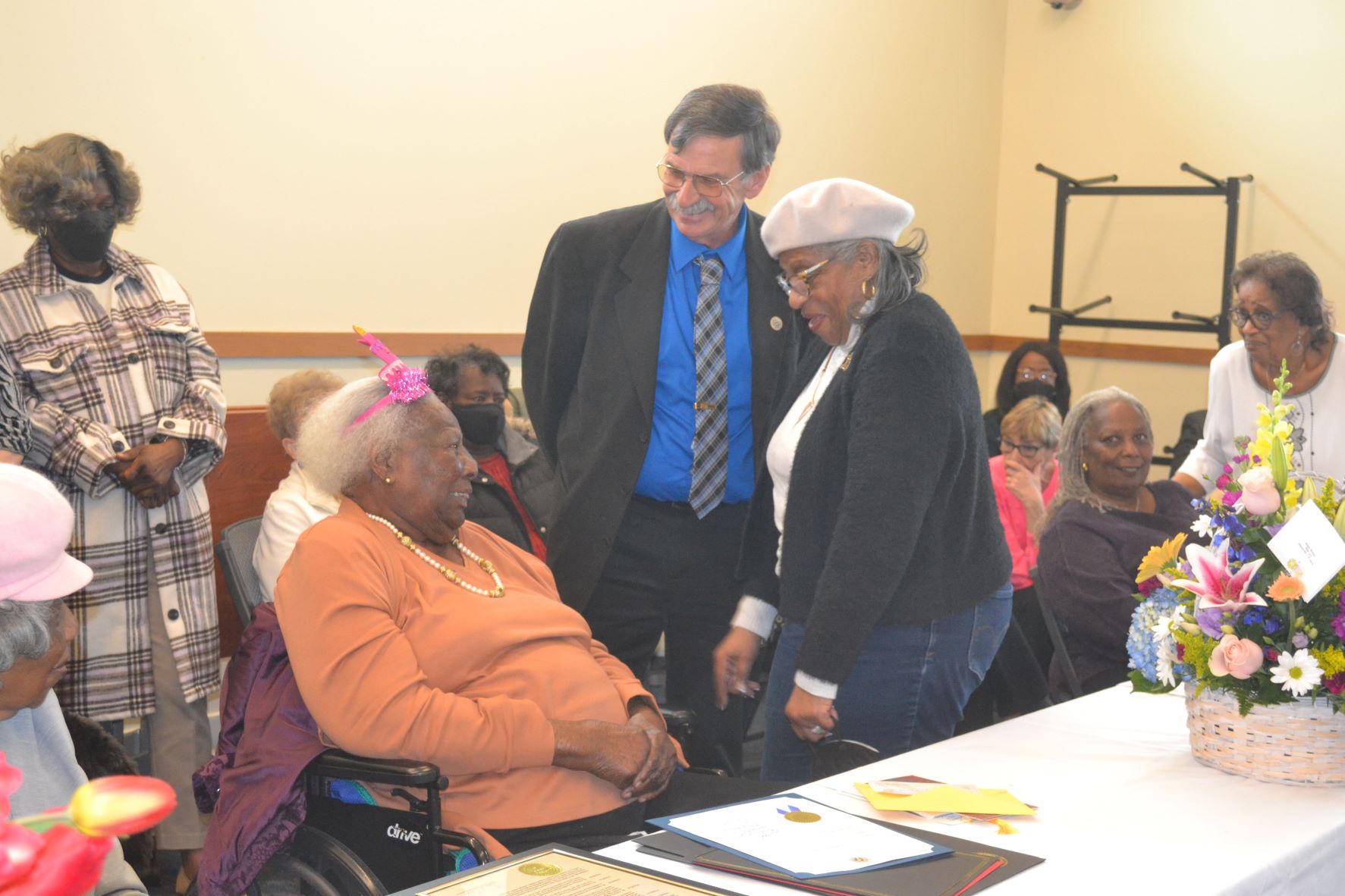 Community celebrates 102nd birthday of retired teacher