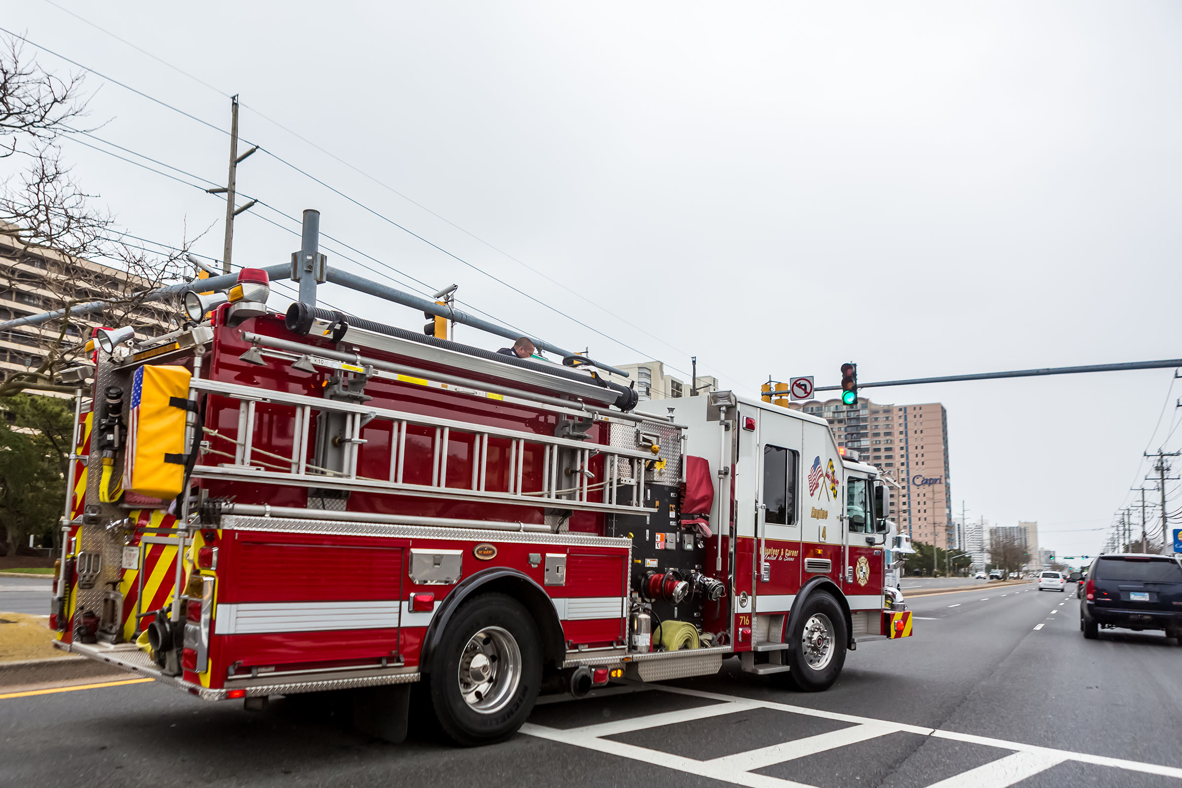 Nor'easter causes a busy weekend for the OCFD
