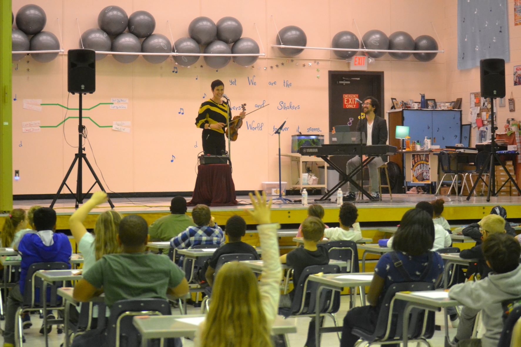 Musicians visit Snow Hill Elementary School