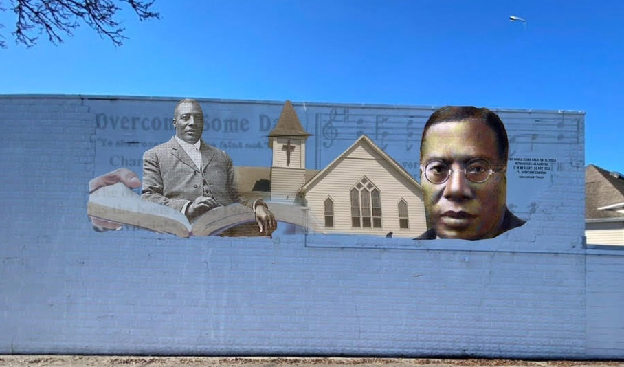 The historical commission supports the mural 