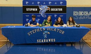 Stephen Decatur Scholar-Athletes Signed Letters of Intent
